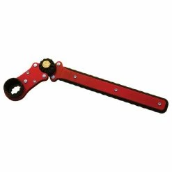Reed Manufacturing Reed L2N1ADJ Thru-Bolt 2-in-1 Dual Socket Adjustable Ratchet Wrench 02695