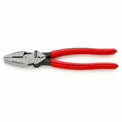 Knipex 9-1/2" Lineman's Pliers American Style W/ Plastic Handle 09 11 240