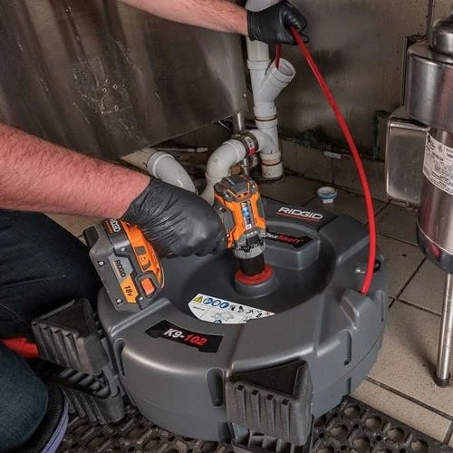 RIDGID Tools Ridgid K9-102 FlexShaft 50' Drain Cleaning Machine 1-1/4-2" Pipe 64263 7 RIDGID Tools Ridgid K9-102 FlexShaft 50' Drain Cleaning Machine 1-1/4-2" Pipe 64263 - Image 5