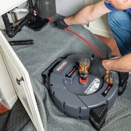 RIDGID Tools Ridgid K9-102 FlexShaft 50' Drain Cleaning Machine 1-1/4-2" Pipe 64263 8 RIDGID Tools Ridgid K9-102 FlexShaft 50' Drain Cleaning Machine 1-1/4-2" Pipe 64263 - Image 6