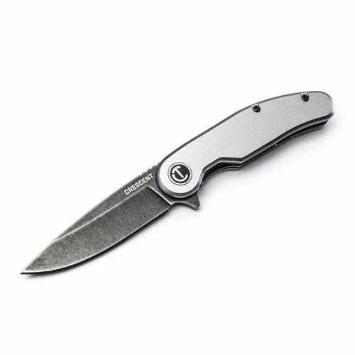 Crescent Tools Crescent 3-1/4" Drop Point Aluminum Handle Pocket Knife CPK325A 4 Crescent Tools Crescent 3-1/4" Drop Point Aluminum Handle Pocket Knife CPK325A - Image 2