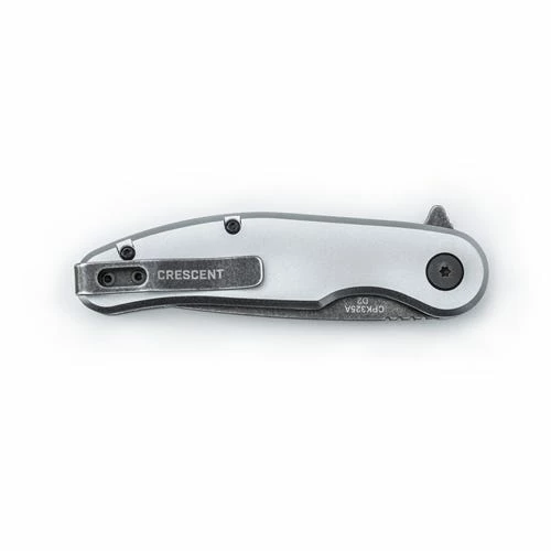 Crescent Tools Crescent 3-1/4" Drop Point Aluminum Handle Pocket Knife CPK325A 7 Crescent Tools Crescent 3-1/4" Drop Point Aluminum Handle Pocket Knife CPK325A - Image 5