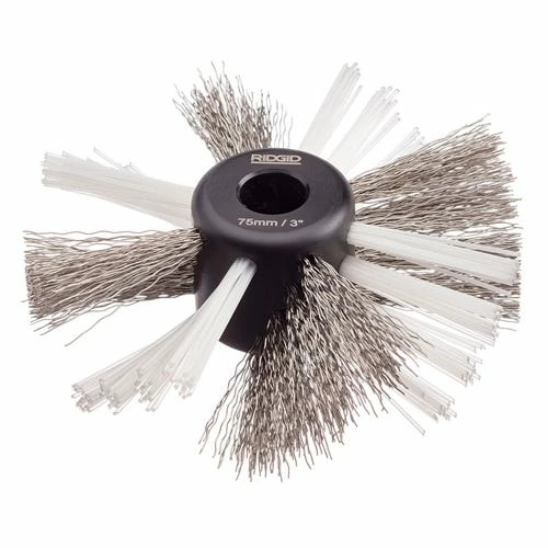 RIDGID Tools Ridgid K9-306 3 Nylon/Steel Cleaning Brush For 3/8" Cable 68988 5 RIDGID Tools Ridgid K9-306 3 Nylon/Steel Cleaning Brush For 3/8" Cable 68988 - Image 3