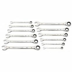 Gearwrench Tools Gearwrench 12 Pc. 90-Tooth 12 Point Metric Combination Ratcheting Wrench Set 86927