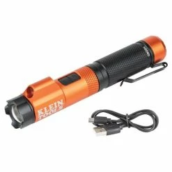 Klein Tools Klein Rechargeable Focus Flashlight W/ Red Laser 56040