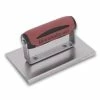 Marshalltown 6" X 4" Straight End Hand Edger W/ 3/8" Radius 165SSD