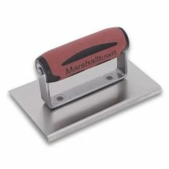 Marshalltown 6" X 4" Straight End Hand Edger W/ 3/8" Radius 165SSD