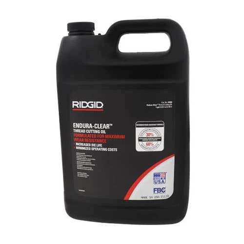 RIDGID Tools RIDGID Endura-Clear Thread Cutting Oil - 1 Gallon 32808 4 RIDGID Tools RIDGID Endura-Clear Thread Cutting Oil - 1 Gallon 32808 - Image 2