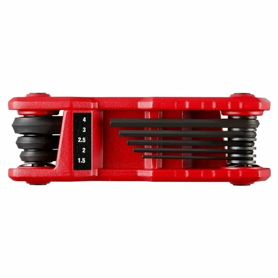 Milwaukee Tools Milwaukee 8-Key Folding Hex Key Set - Metric 48-22-2182 3 Milwaukee Tools Milwaukee 8-Key Folding Hex Key Set - Metric 48-22-2182