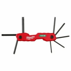 Milwaukee Tools Milwaukee 8-Key Folding Hex Key Set - Torx 48-22-2184 -Current Tools Sales 48 22 2184 1