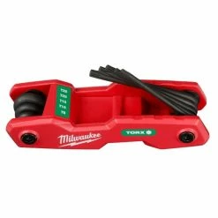 Milwaukee Tools Milwaukee 8-Key Folding Hex Key Set - Torx 48-22-2184 -Current Tools Sales 48 22 2184 7