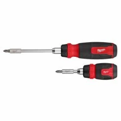 Milwaukee Tools Milwaukee 2pc 14-in-1 Ratcheting Multi-Bit And 8-in-1 Ratcheting Compact Multi-bit Screwdriver Set 48-22-2905