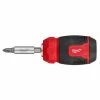Milwaukee Tools Milwaukee 8-in-1 Compact Multi-Bit Screwdriver 48-22-2910 -Current Tools Sales 48 22 2910 101 1