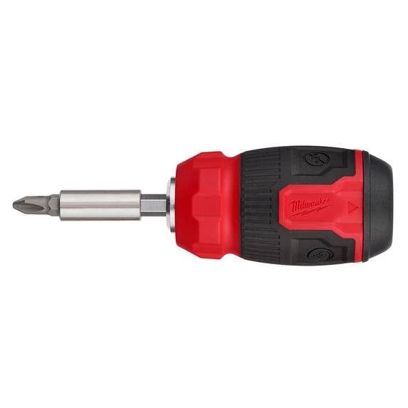 Milwaukee Tools Milwaukee 8-in-1 Compact Multi-Bit Screwdriver 48-22-2910 4 Milwaukee Tools Milwaukee 8-in-1 Compact Multi-Bit Screwdriver 48-22-2910 - Image 2