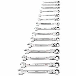 Milwaukee Tools Milwaukee 15 PC. SAE Flex Head Ratcheting Combination Wrench Set 48-22-9413 7 Milwaukee Tools Milwaukee 15 PC. SAE Flex Head Ratcheting Combination Wrench Set 48-22-9413 -Current Tools Sales 48 22 9413 3 qx0k28zlqoogswwk