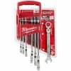 Milwaukee Tools Milwaukee 7 PC. SAE Flex Head Ratcheting Combination Wrench Set 48-22-9429 -Current Tools Sales 48 22 9429 jcxcbzt5qagyj729
