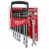 Milwaukee Tools Milwaukee 7 PC. Metric Flex Head Ratcheting Combination Wrench Set 48-22-9529