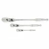 Gearwrench Tools Gearwrench 3 Pc. 1/4", 3/8" & 1/2" Drive 90-Tooth Locking Flex Head Teardrop Ratchet Set 81276T -Current Tools Sales apx81276t