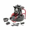 RIDGID Tools RIDGID SeeSnake 131' Compact C40 Reel (Flexible Cable) CS6x VERSA Monitor W/ Battery & Charger Kit 63828 2 RIDGID Tools RIDGID SeeSnake 131' Compact C40 Reel (Flexible Cable) CS6x VERSA Monitor W/ Battery & Charger Kit 63828 -Current Tools Sales full kit