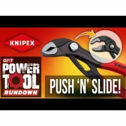 Knipex 3 PC. Professional Chrome Pliers Wrench Set (7", 10" & 12") 00 20 06 US2 -Current Tools Sales hqdefault 1 11