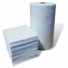 MBT Absorbents MBT 15" X 18" White Dimpled/Perforated Oil Sorbent Pads (100/Bale) Melt Blown WDML100