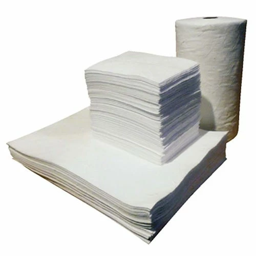 MBT Absorbents MBT 15" X 18" White Heavyweight Oil Sorbent Pads (100/Bale) Melt Blown WM100 3 MBT Absorbents MBT 15" X 18" White Heavyweight Oil Sorbent Pads (100/Bale) Melt Blown WM100