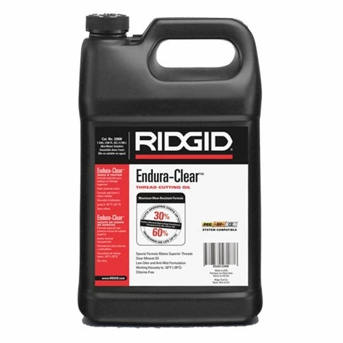 RIDGID Tools RIDGID Endura-Clear Thread Cutting Oil - 1 Gallon 32808 3 RIDGID Tools RIDGID Endura-Clear Thread Cutting Oil - 1 Gallon 32808