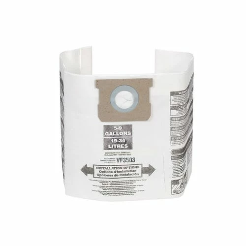 RIDGID Tools RIDGID VF3503 High-Efficiency 6-9 Gallon Vacuum Dust Bags 40153 3 RIDGID Tools RIDGID VF3503 High-Efficiency 6-9 Gallon Vacuum Dust Bags 40153