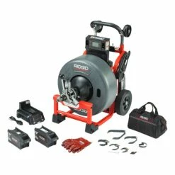 RIDGID Tools RIDGID K-4310 FXP 5/8" Drum Machine With FXP Battery & Charger 73073